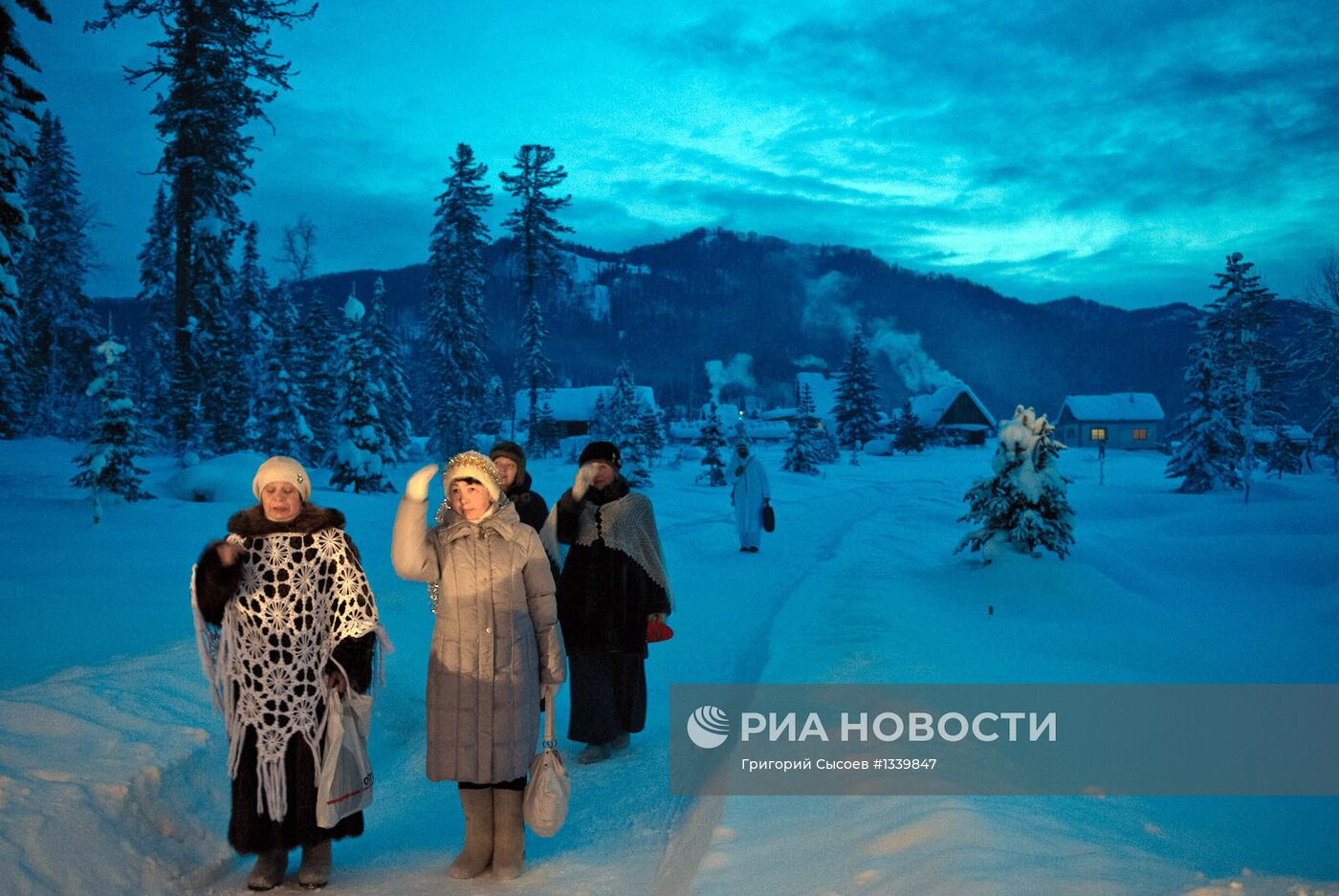 Жизнь общины Виссариона в Красноярском крае