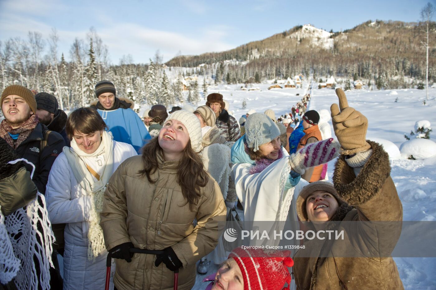 Жизнь общины Виссариона в Красноярском крае