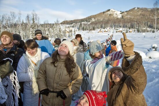 Жизнь общины Виссариона в Красноярском крае