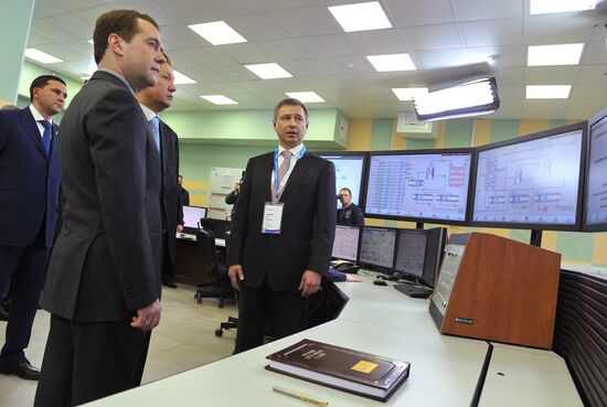 Рабочий визит Д.Медведева в ЯНАО