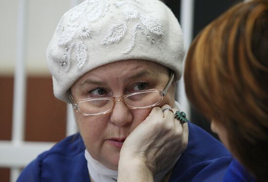 Заседание суда по делу экс-судьи Ирины Глебовой