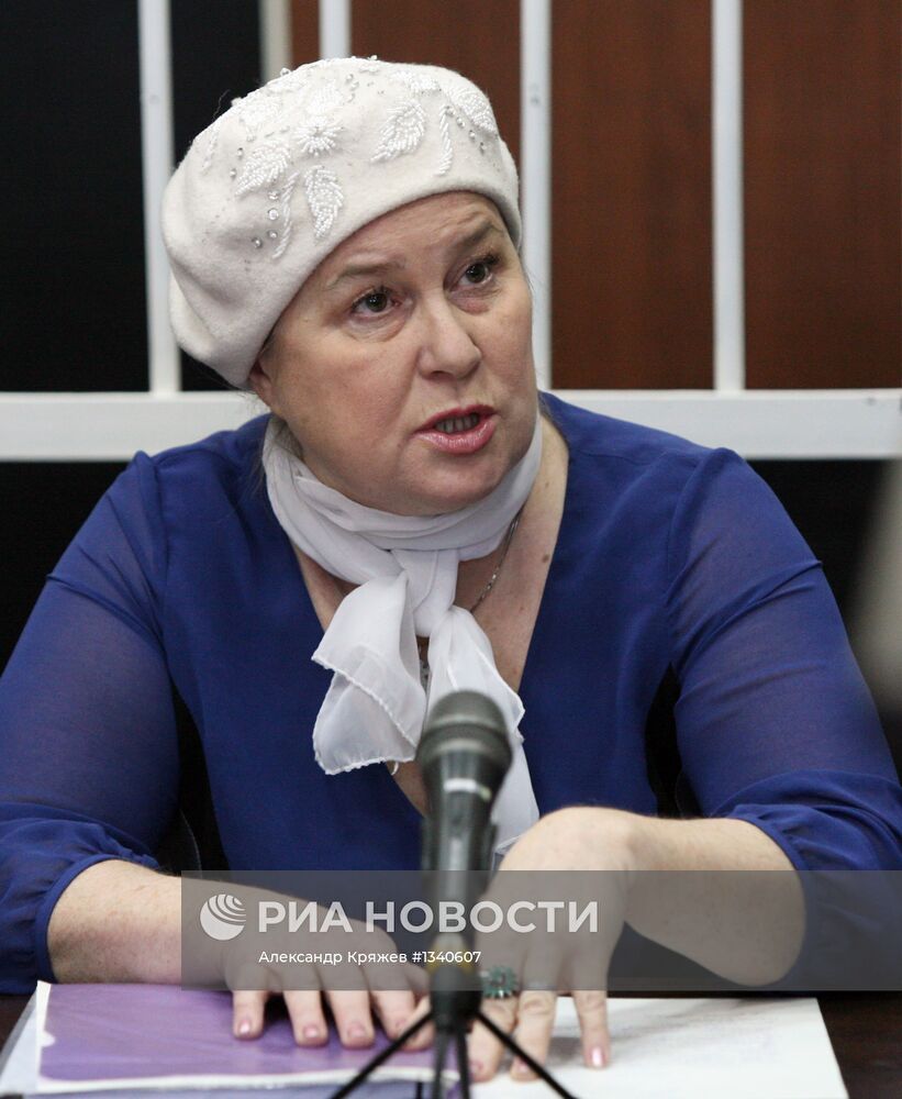Заседание суда по делу экс-судьи Ирины Глебовой