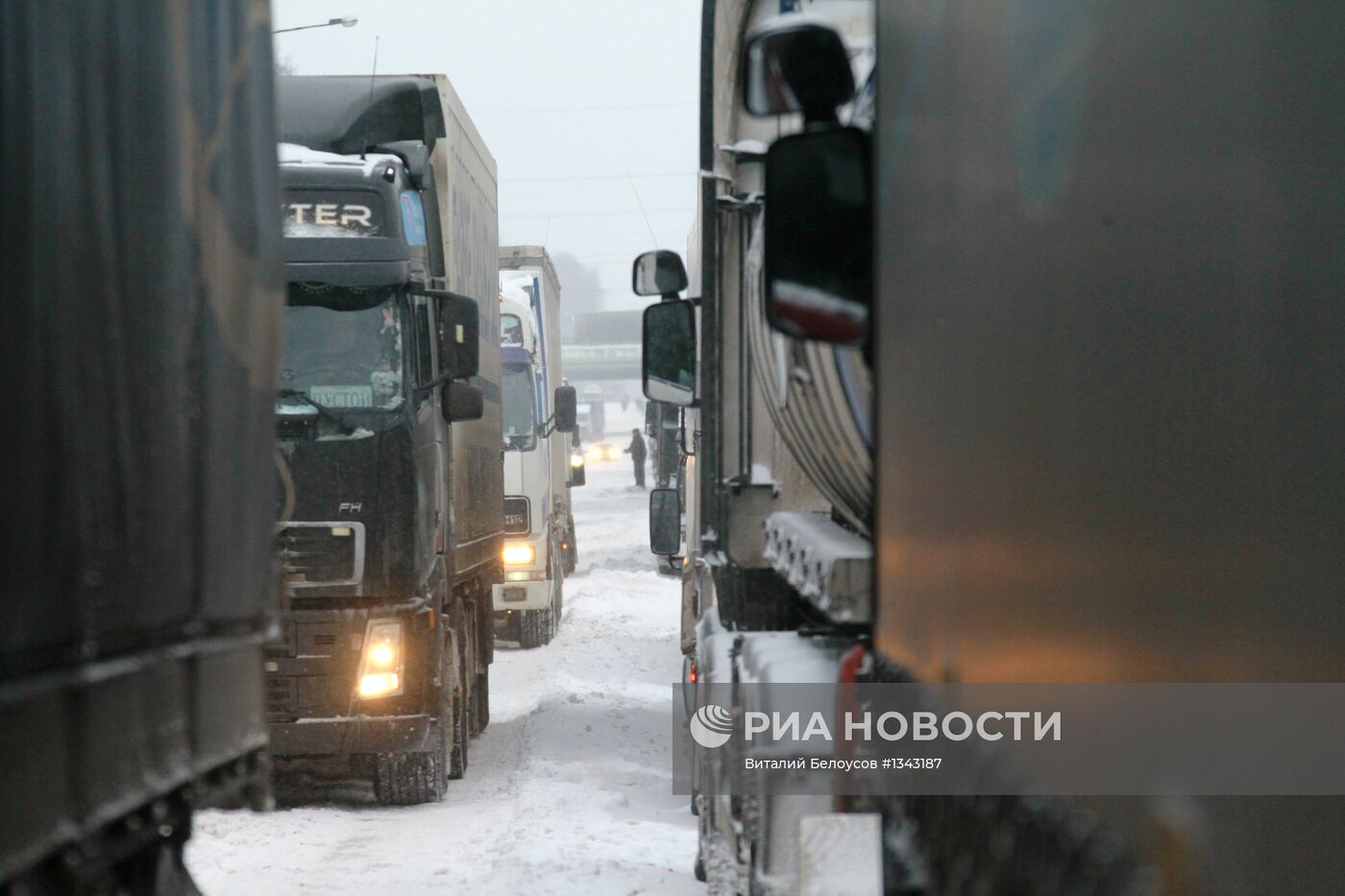 Снегопад в Москве | РИА Новости Медиабанк