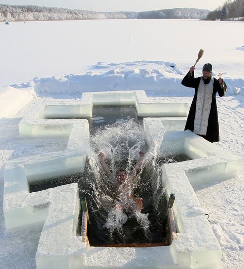 Праздник Крещения Господня в Белоруссии