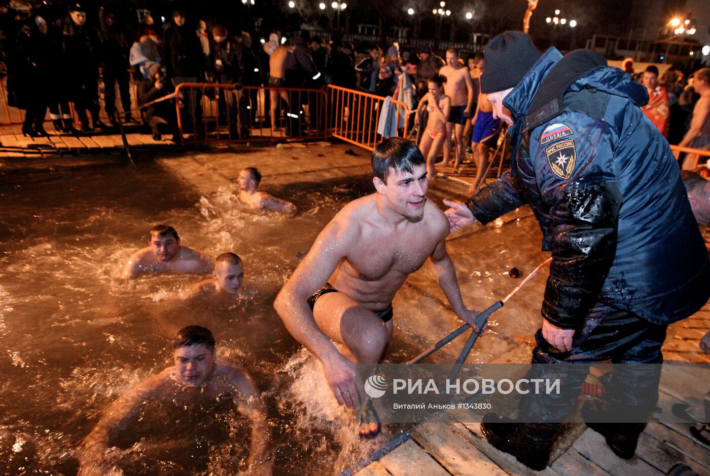 Праздник Крещения Господня во Владивостоке