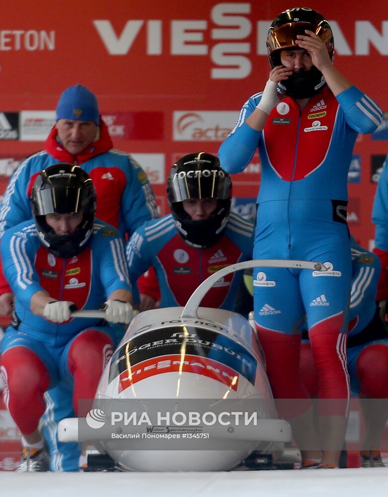 Бобслей и скелетон. Чемпионат Европы. Третий день