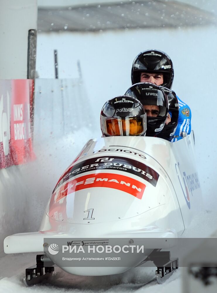 Бобслей и скелетон. Чемпионат Европы. Третий день