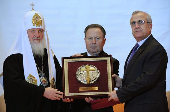 Церемония вручения премий Фонда единства православных народов