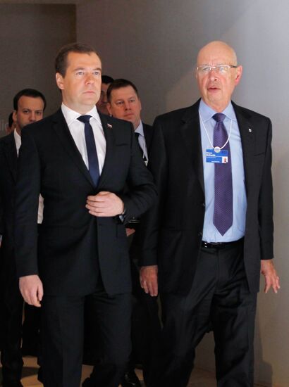 Встреча Д.Медведева и К.Шваба