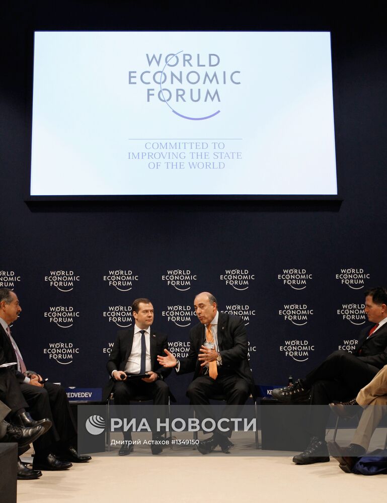 Встреча Д.Медведева с Международным советом предпринимателей