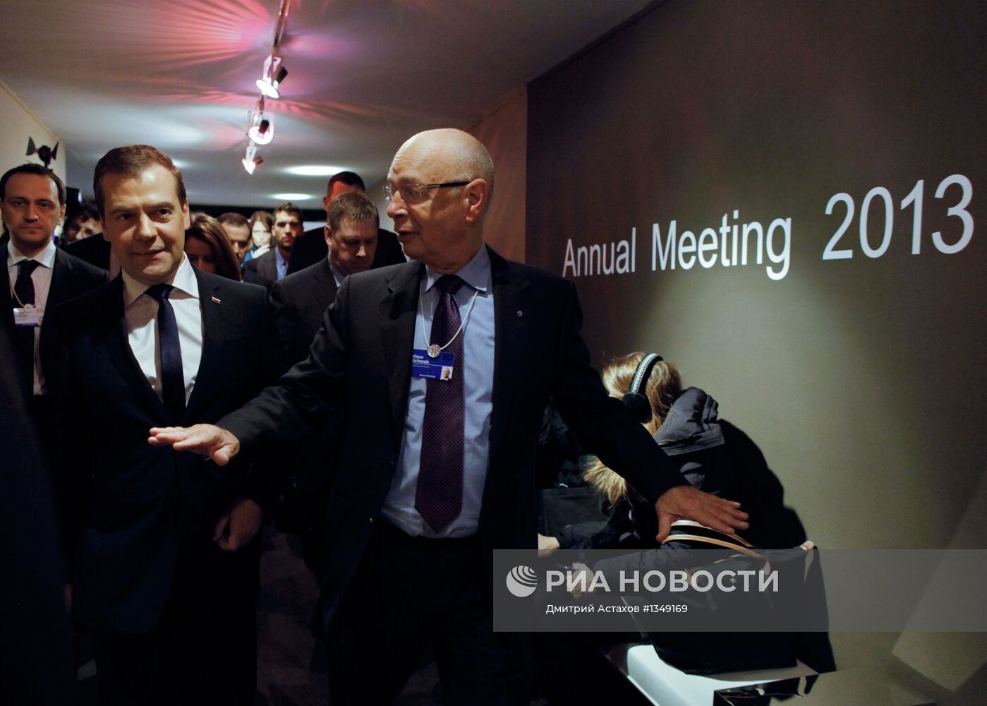 Встреча Д.Медведева и К.Шваба