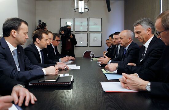 Встреча Д.Медведева с У.Маурером