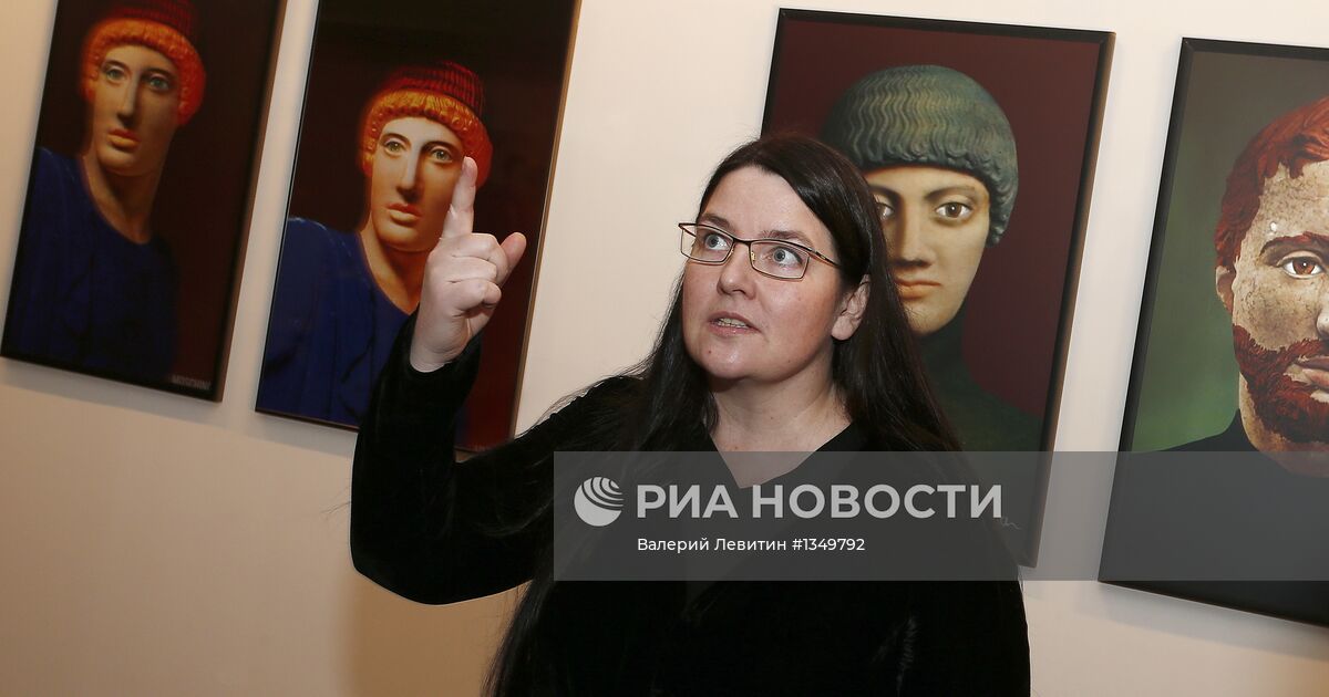 Открытие выставки Ольги Тобрелутс Новая мифология в Москве | РИА Новости  Медиабанк