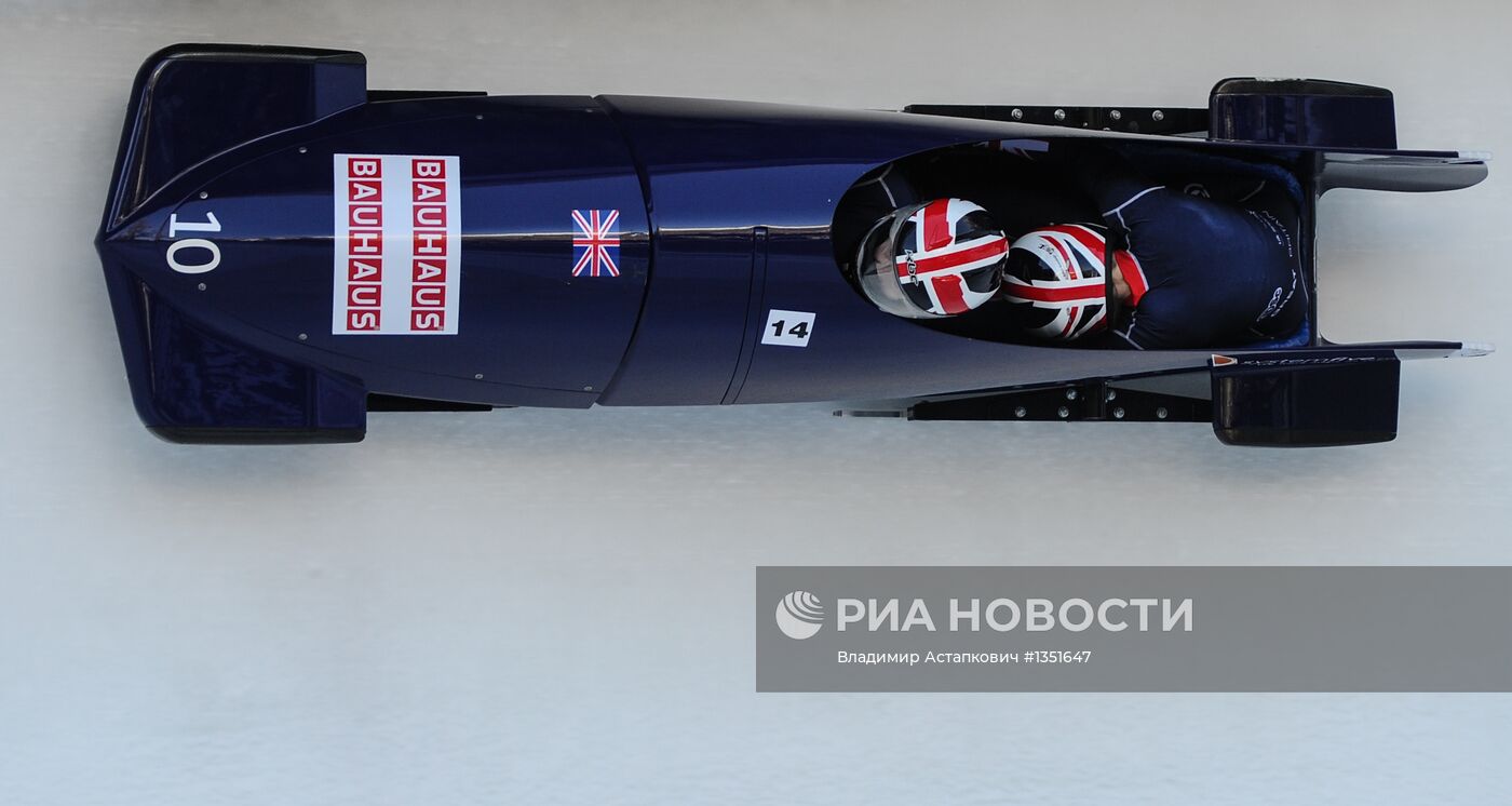 Бобслей и скелетон. Чемпионат мира. Первый день