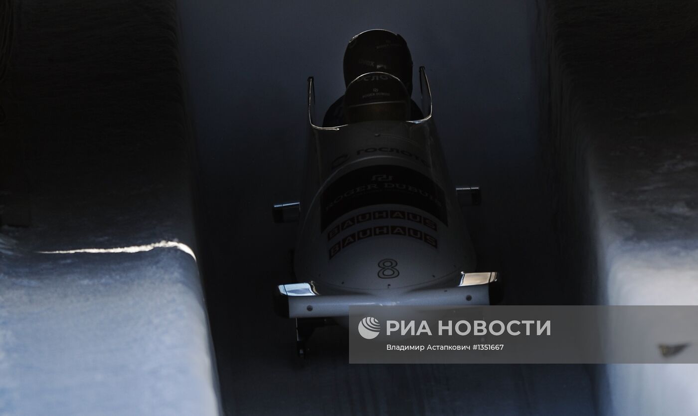 Бобслей и скелетон. Чемпионат мира. Первый день