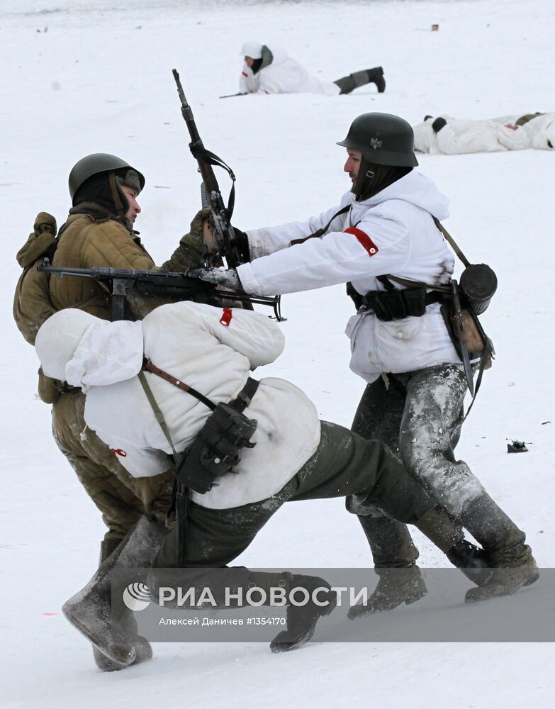 Военно-историческая реконструкция обороны Ленинграда