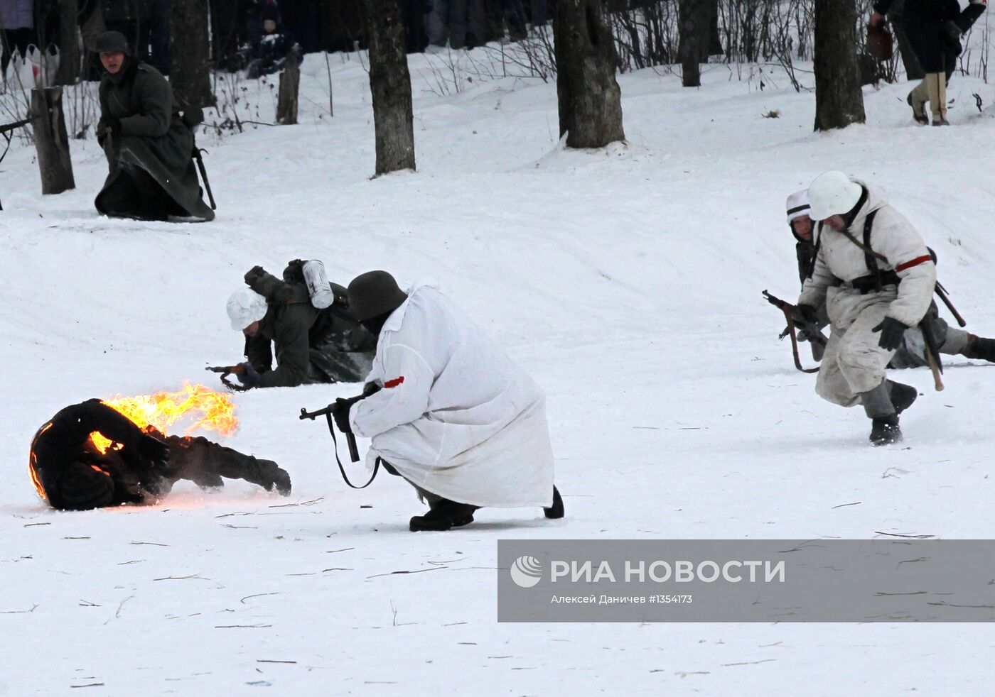 Военно-историческая реконструкция обороны Ленинграда