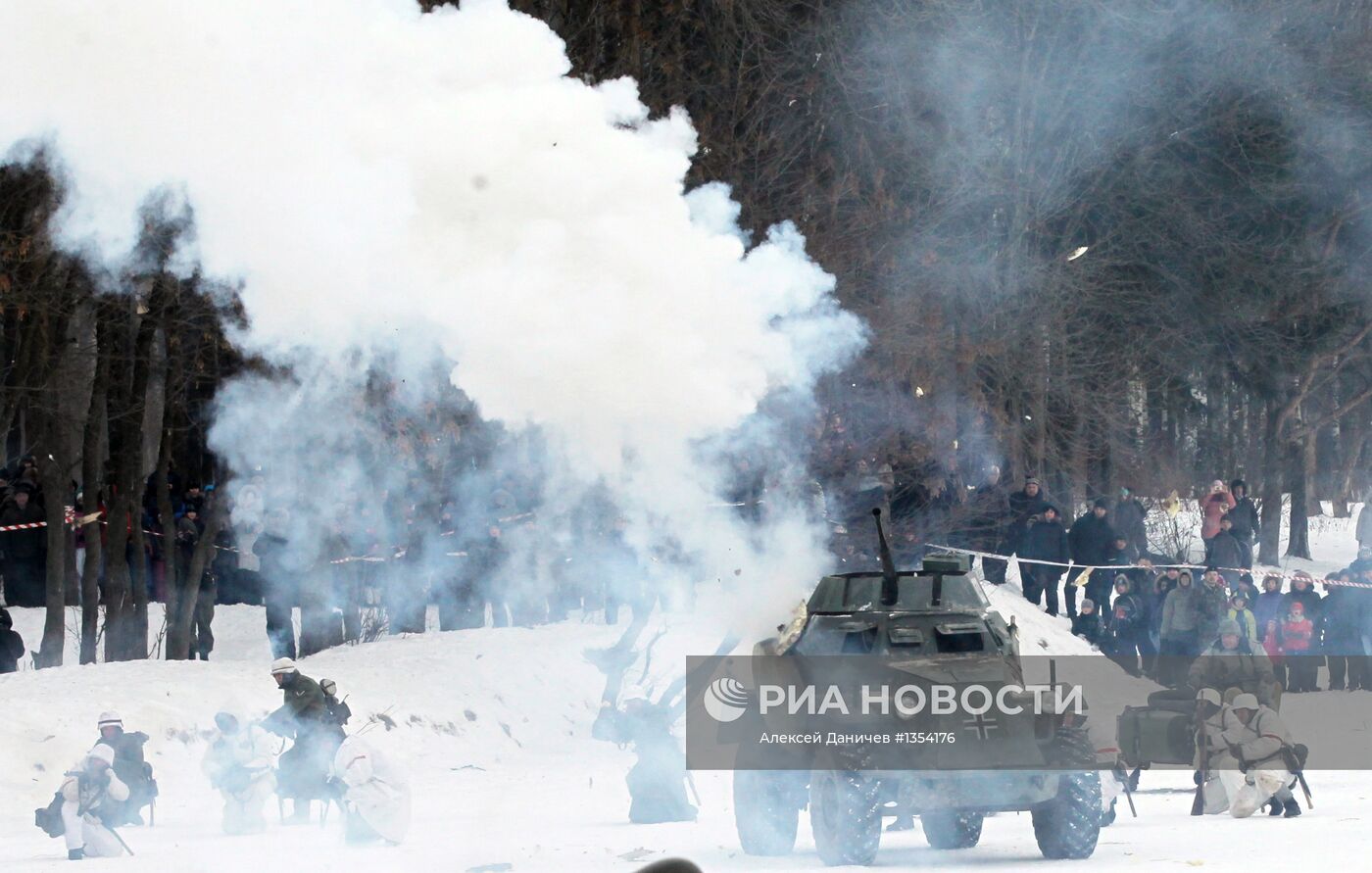 Военно-историческая реконструкция обороны Ленинграда