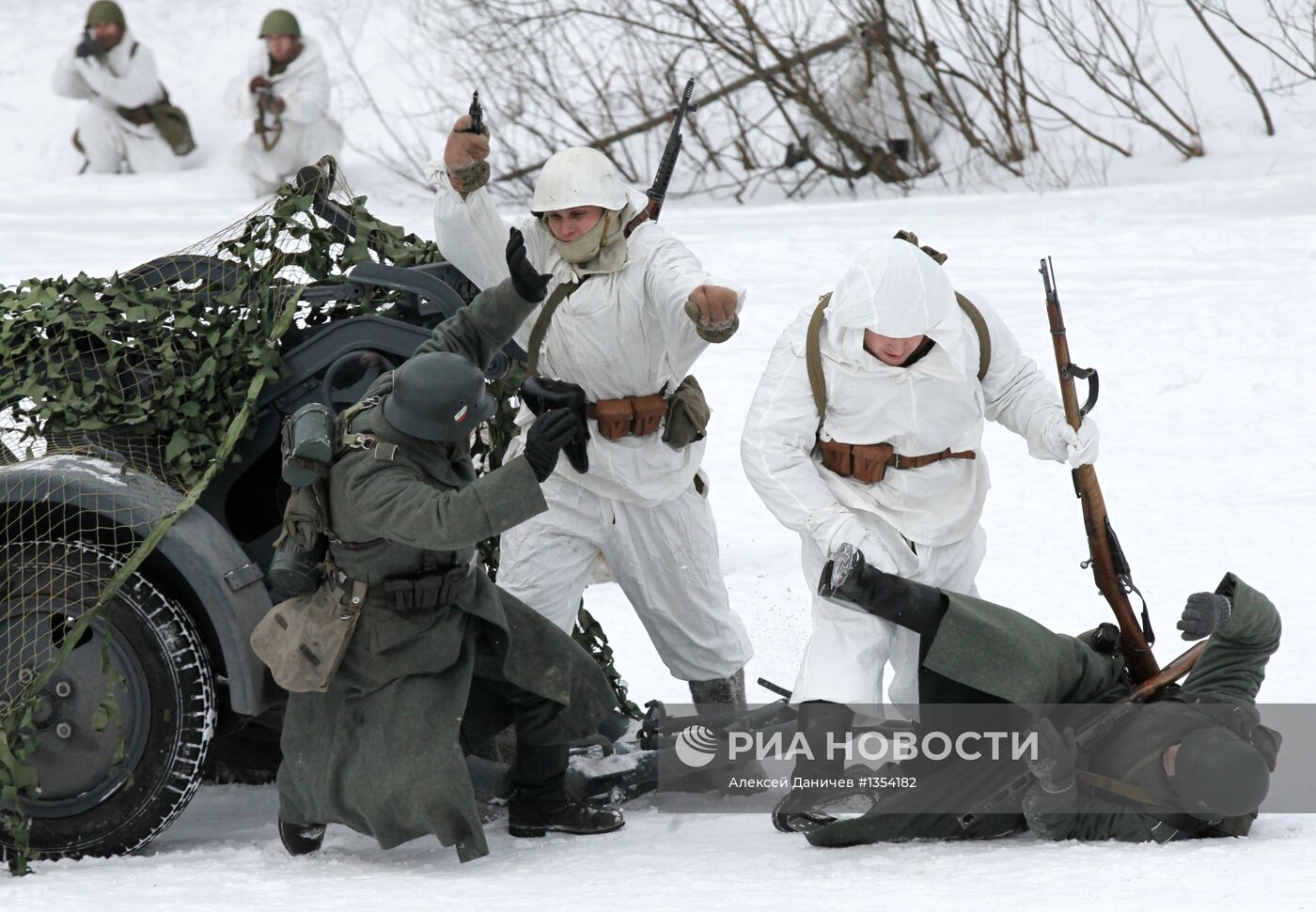 Военно-историческая реконструкция обороны Ленинграда