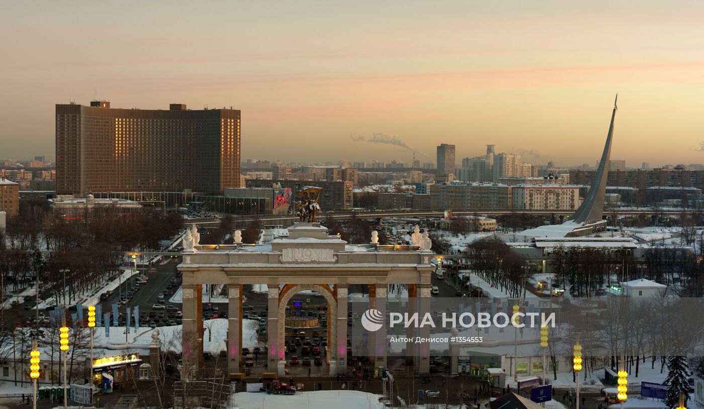Всероссийский выставочный центр в Москве