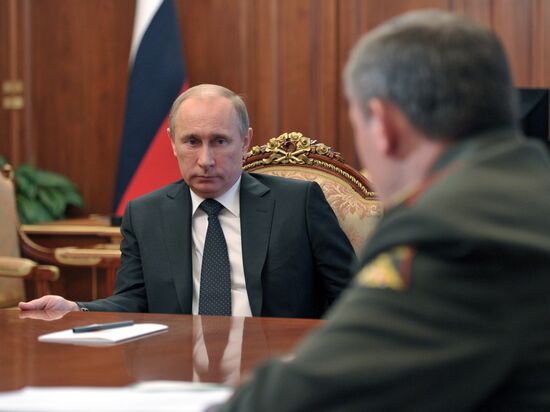 В.Путину представили на утверждение План обороны РФ