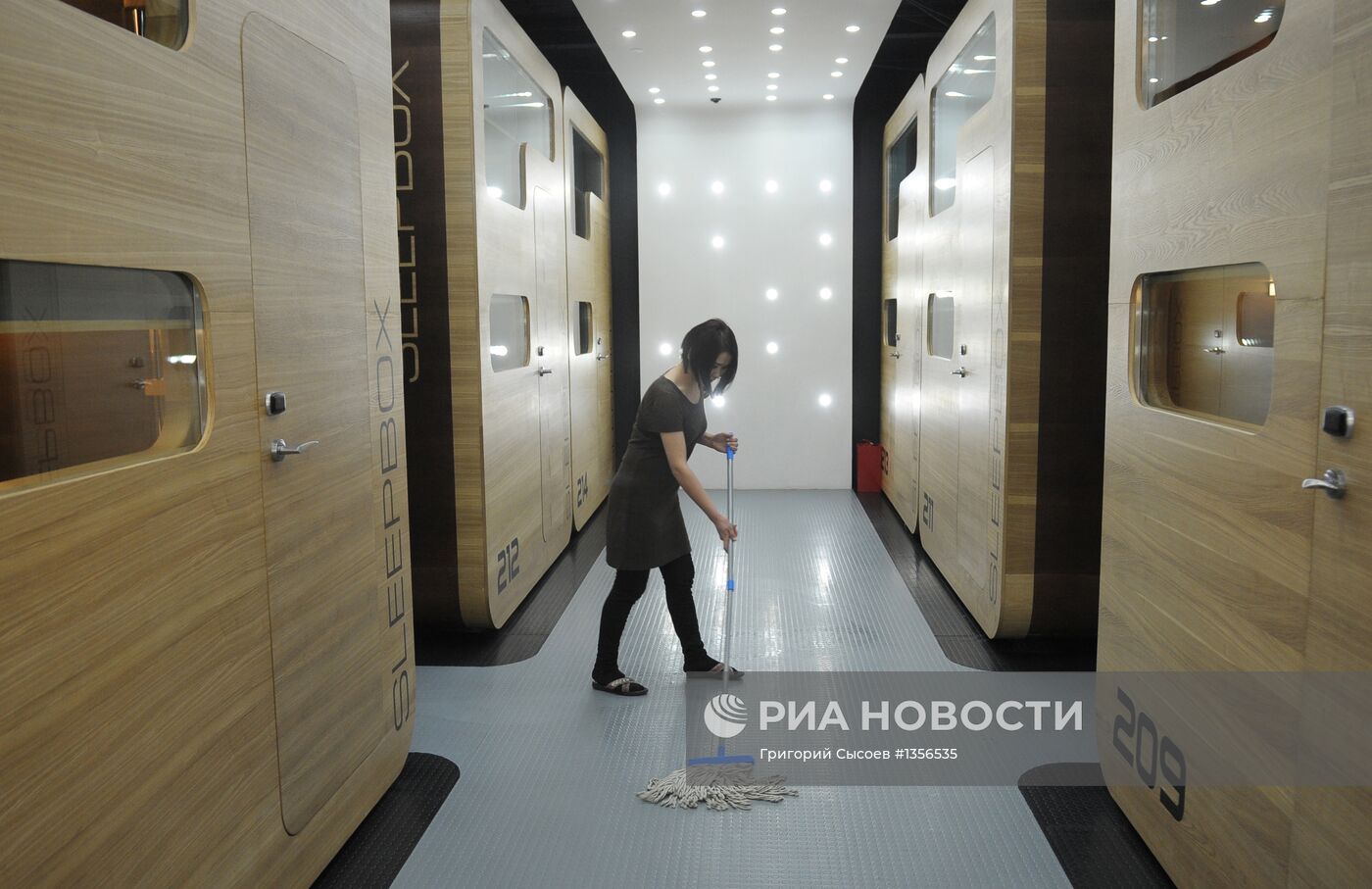 Капсульная гостиница Sleepbox Hotel Tverskaya открылась в Москве