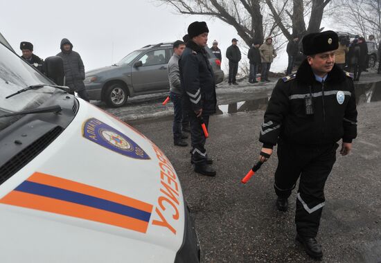 Пассажирский самолет разбился в Казахстане близ Алма-Аты