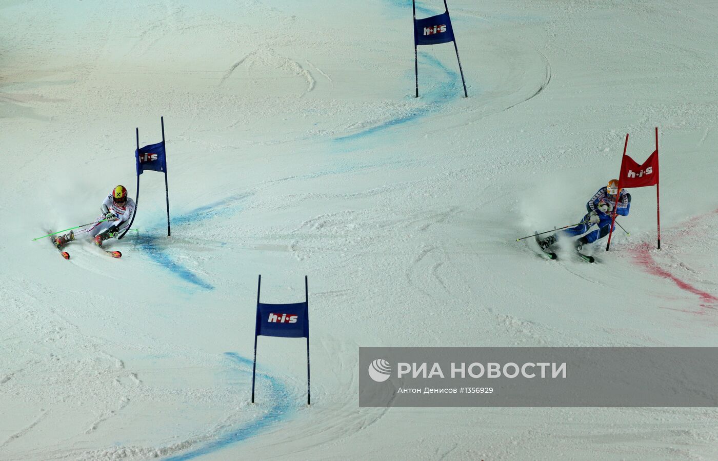 Горнолыжный спорт. Этап Кубка мира в Москве