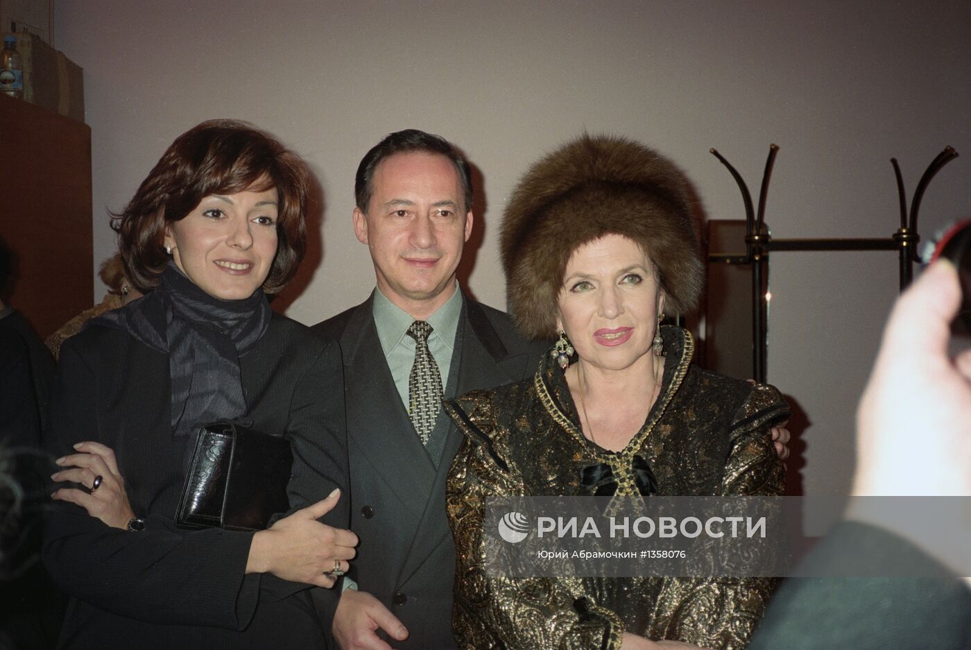Владимир Спиваков с супругой и Галина Вишневская