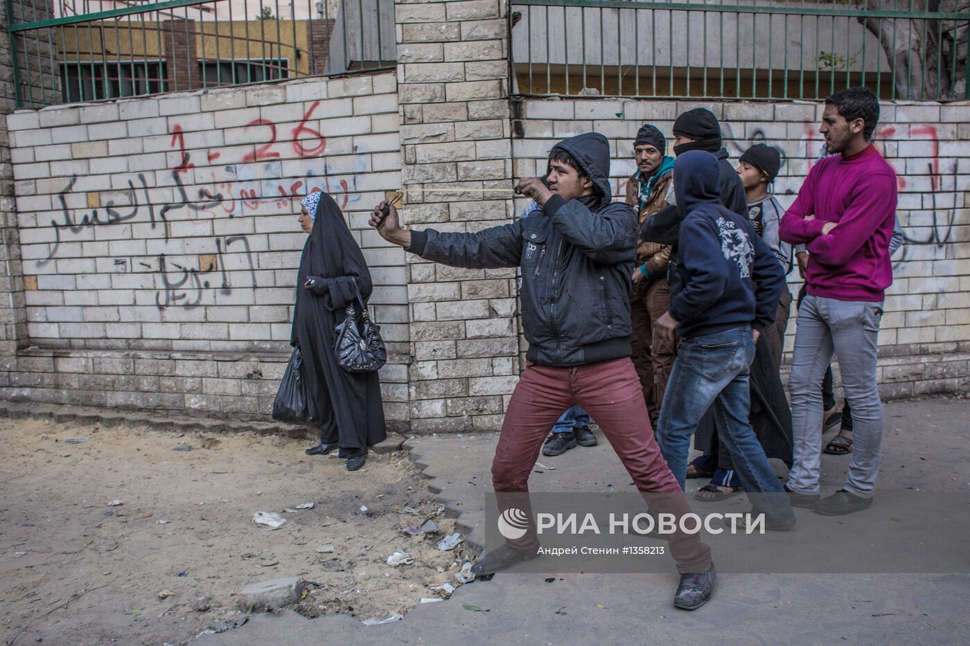 Беспорядки на улицах Каира
