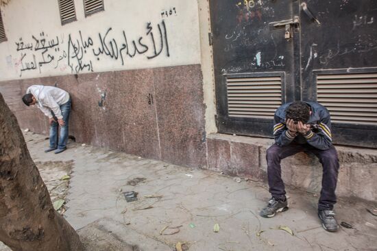 Беспорядки на улицах Каира