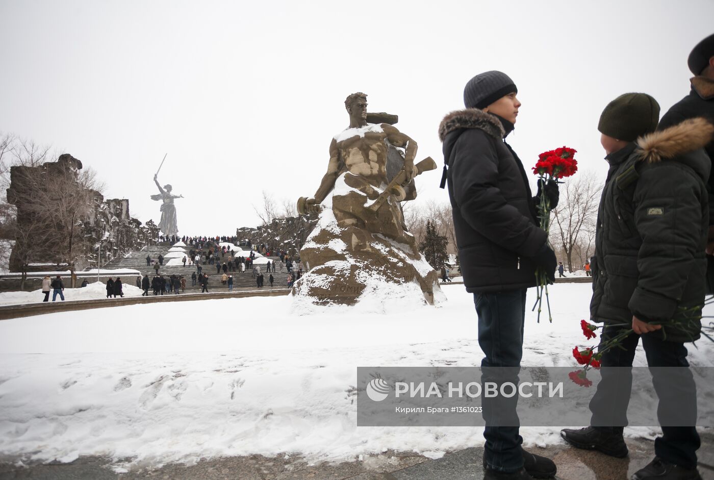Празднование 70-летия Сталинградской битвы в Волгограде