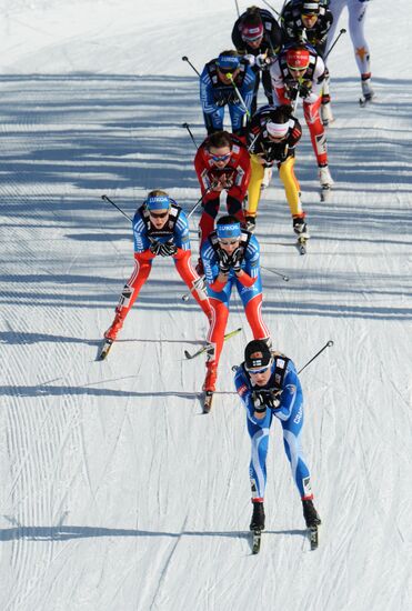 Лыжные гонки. VIII этап Кубка мира. Командный спринт. Женщины