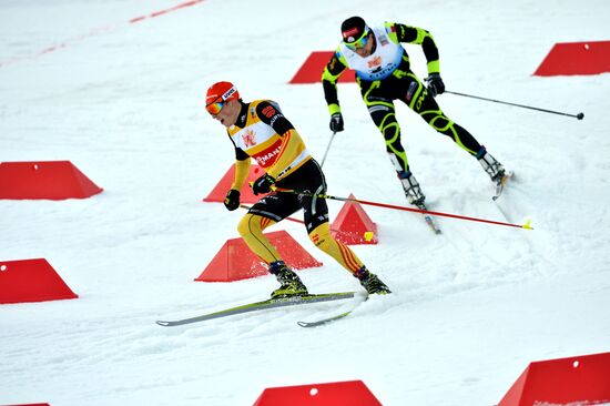 Лыжное двоеборье. VIII этап Кубка мира. Командные соревнования
