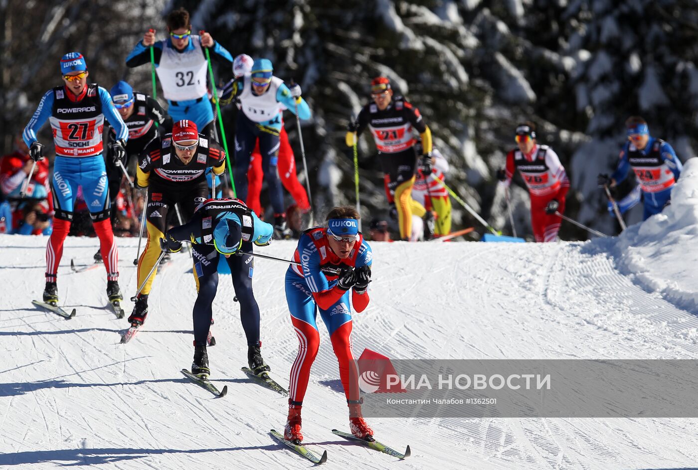Лыжные гонки. VIII этап Кубка мира. Командный спринт. Мужчины