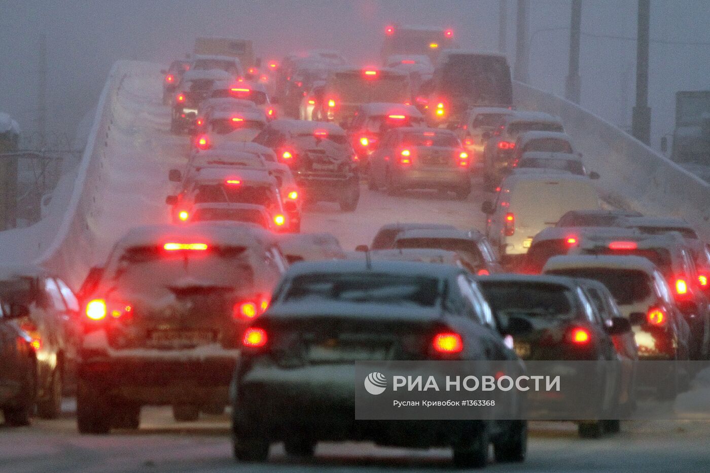 Автомобильные "пробки" в Москве
