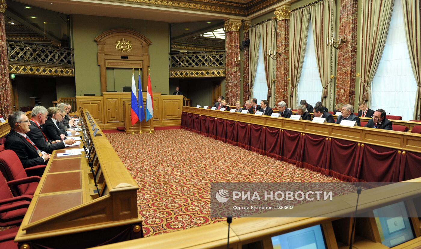 Визит Сергея Нарышкина в Люксембург
