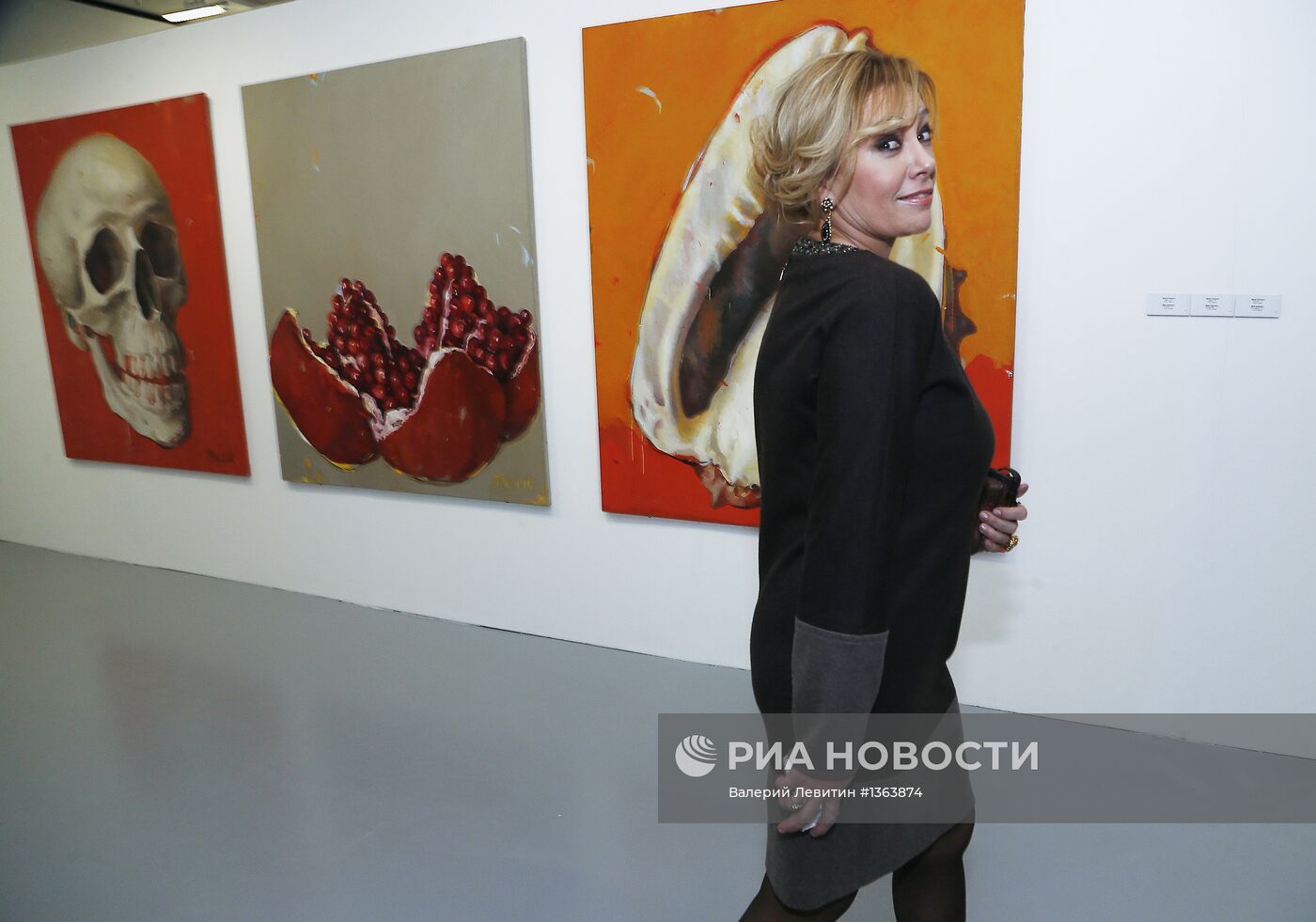 Открытие выставки современного искусства Азербайджана