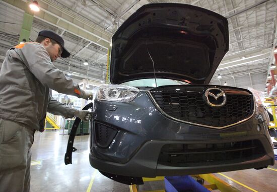 Производство автомобилей Mazda CX-5 во Владивостоке