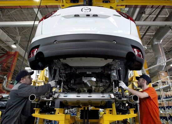 Производство автомобилей Mazda CX-5 во Владивостоке