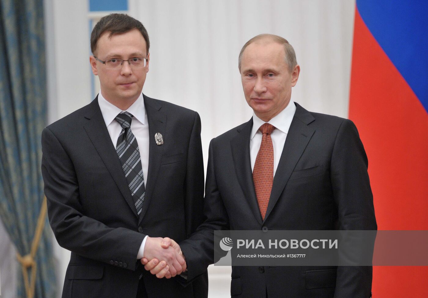 В.Путин вручил премии в области науки и инноваций в Кремле