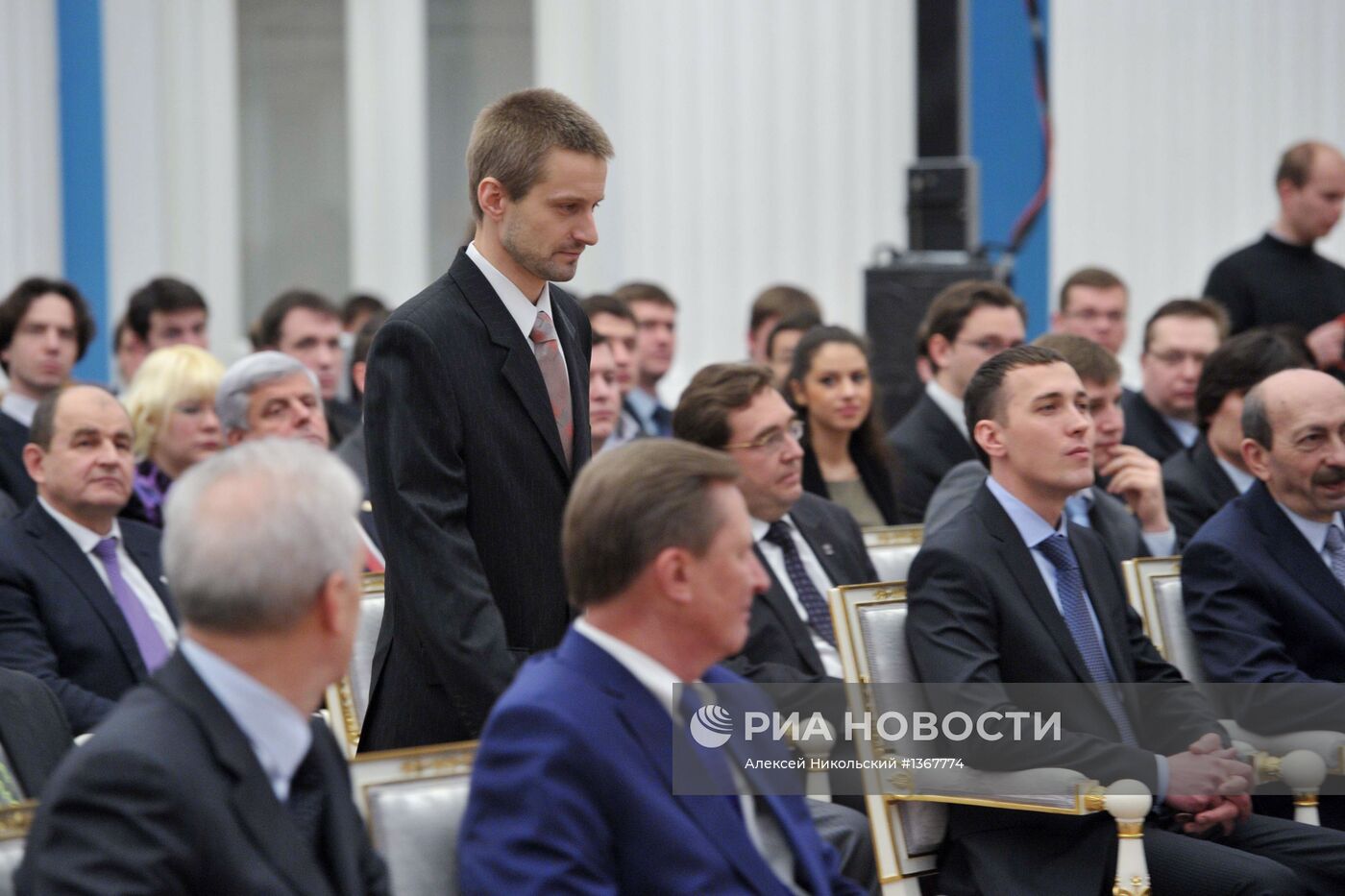 В.Путин вручил премии в области науки и инноваций в Кремле