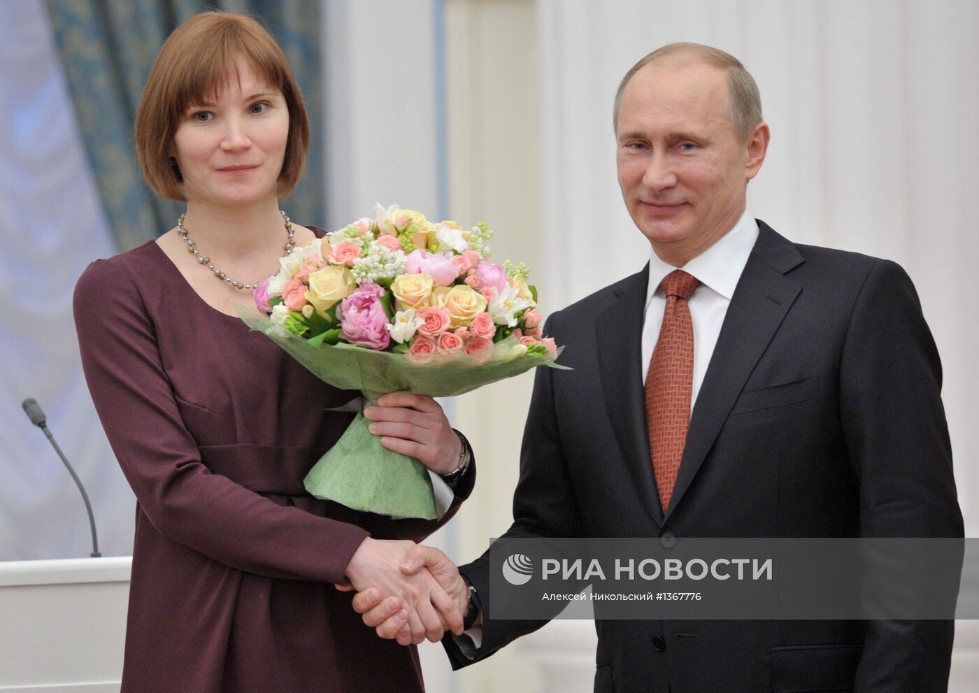 В.Путин вручил премии в области науки и инноваций в Кремле