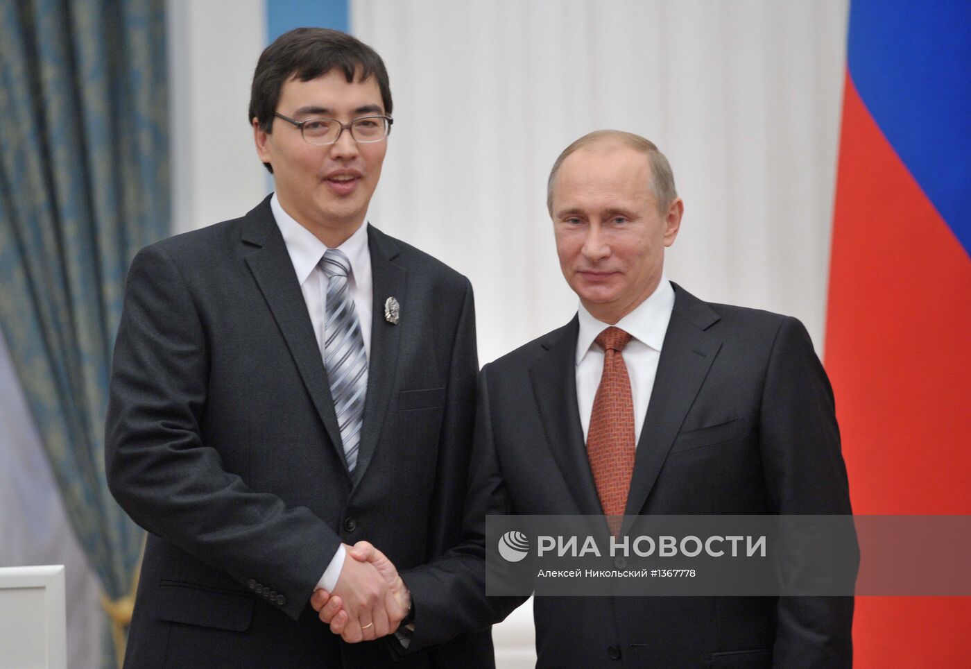 В.Путин вручил премии в области науки и инноваций в Кремле