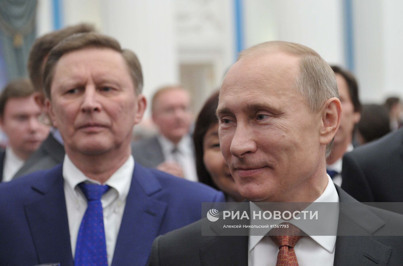 В.Путин вручил премии в области науки и инноваций в Кремле