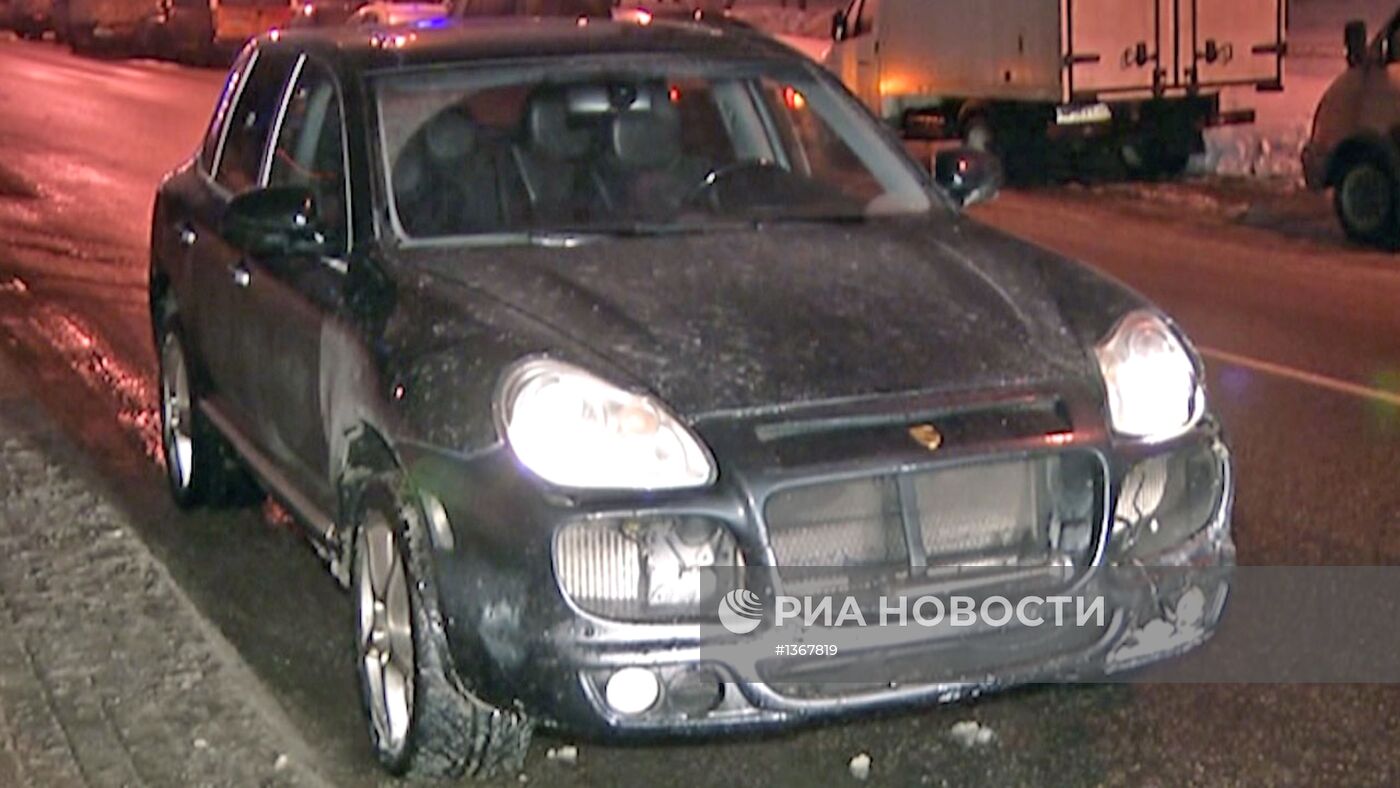 Задержан московский гонщик на Porsche Cayenne Николай Мустафин | РИА  Новости Медиабанк