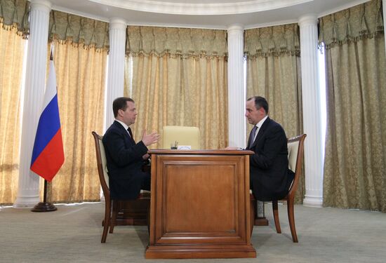 Рабочая поездка Д.Медведева в Карачаево-Черкесию