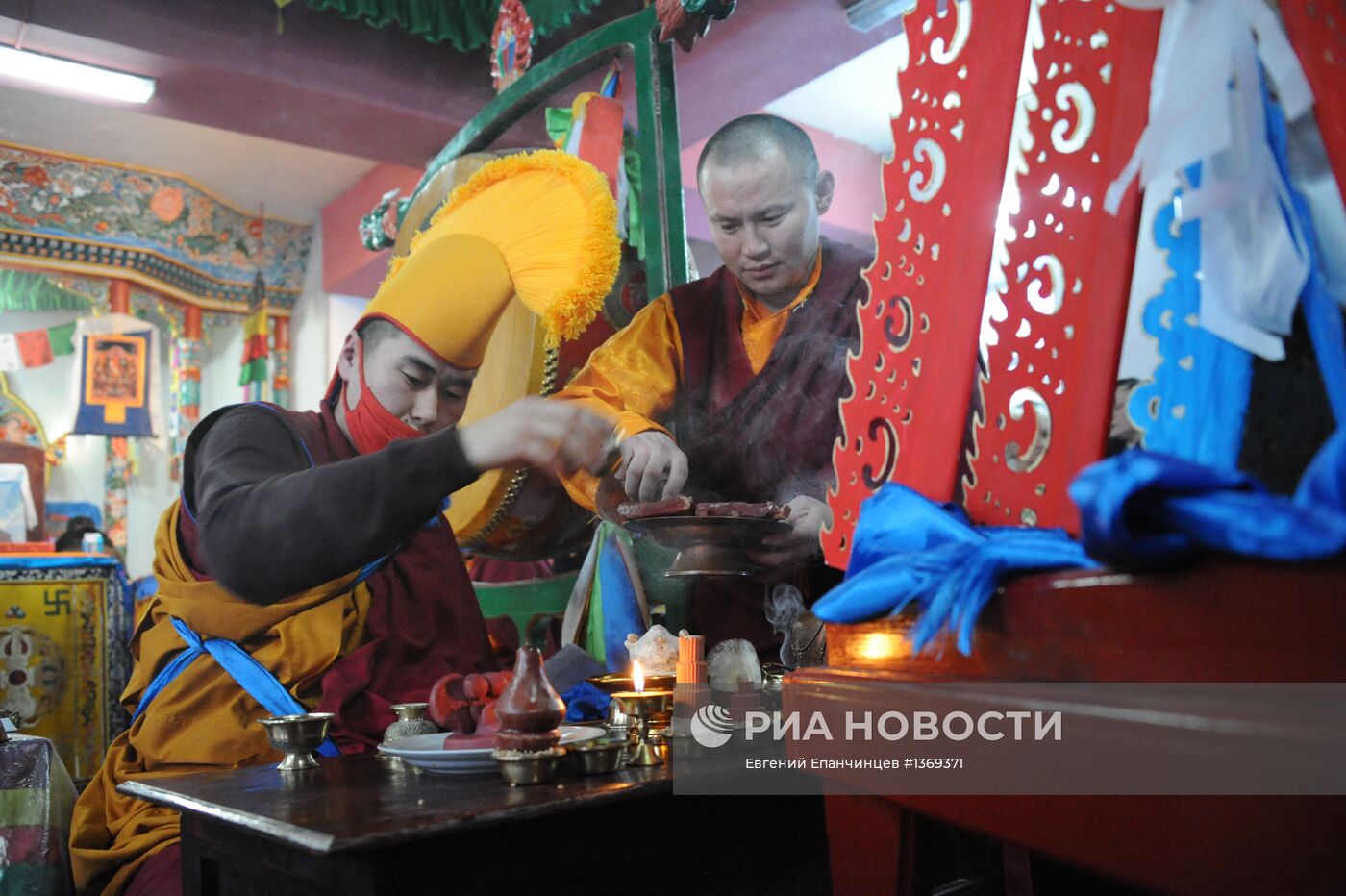 Встреча буддийского Нового года в Забайкалье