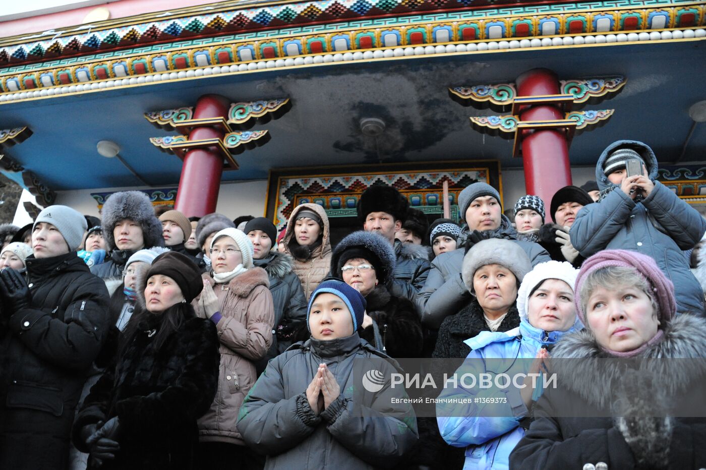 Встреча буддийского Нового года в Забайкалье