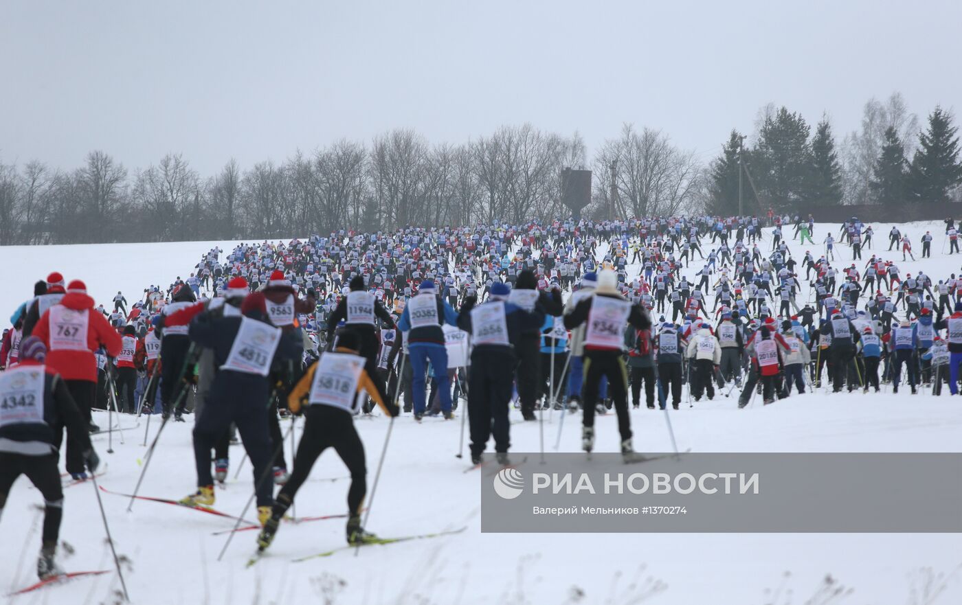 Всероссийская массовая гонка "Лыжня России – 2013"